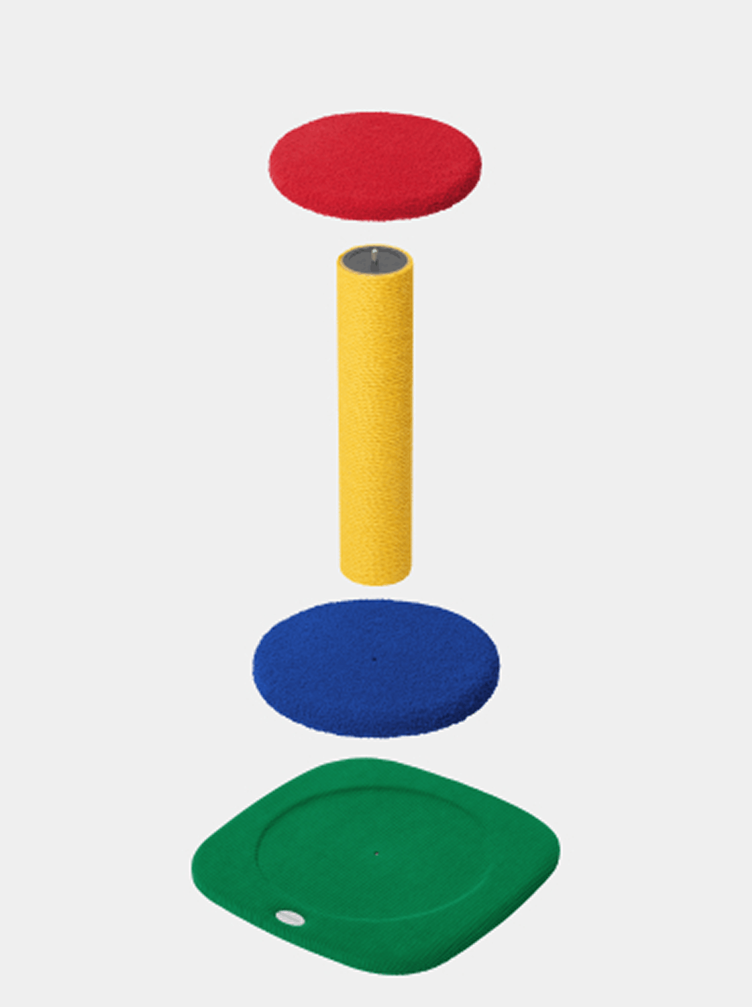 PRISM Cat Scratching Post - Simple Post — detail shot