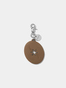 AURA Hands-Free Poop Bag Clip — MOCHA — main product photo