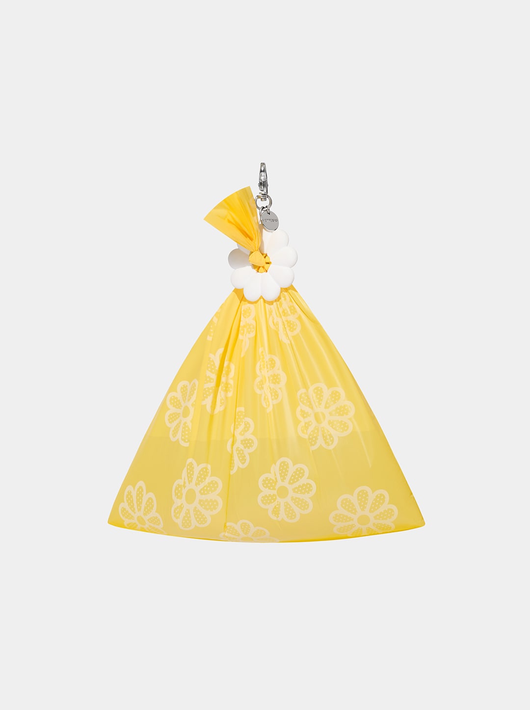 AURA Hands-Free Poop Bag Clip — PETAL — detail shot