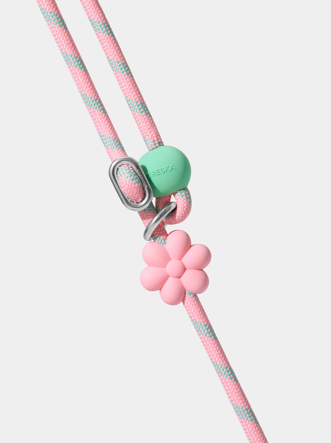 AURA Lite Rope Leash - MEADOW — close-up detail