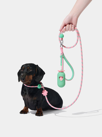 AURA Lite Rope Leash - MEADOW — alternative angle