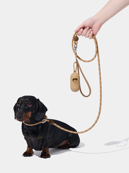 AURA Lite Rope Leash - MOCHA — alternative angle