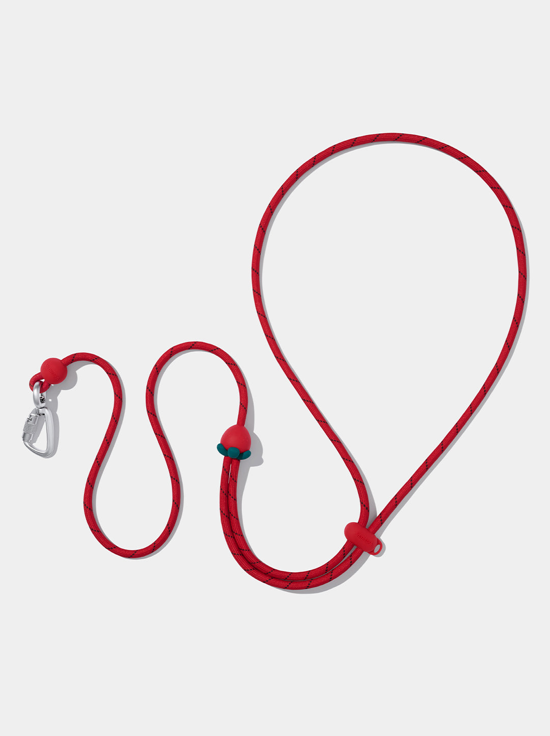 AURA Premium Classic Rope Leash - BERRY — main product photo