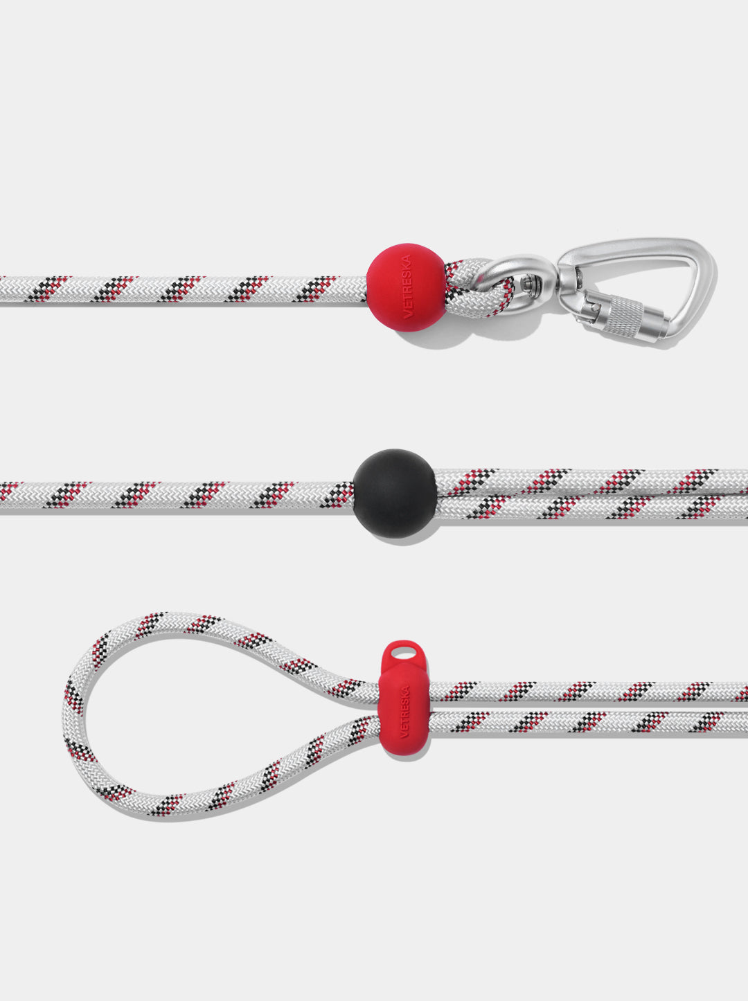 AURA Premium Classic Rope Leash - ORBIT — in use