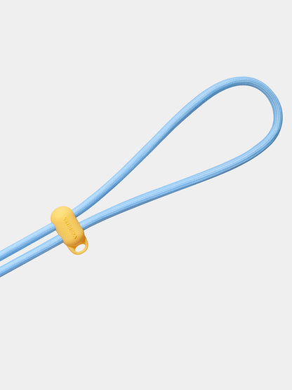 AURA Premium Classic Rope Leash - PETAL — detail shot