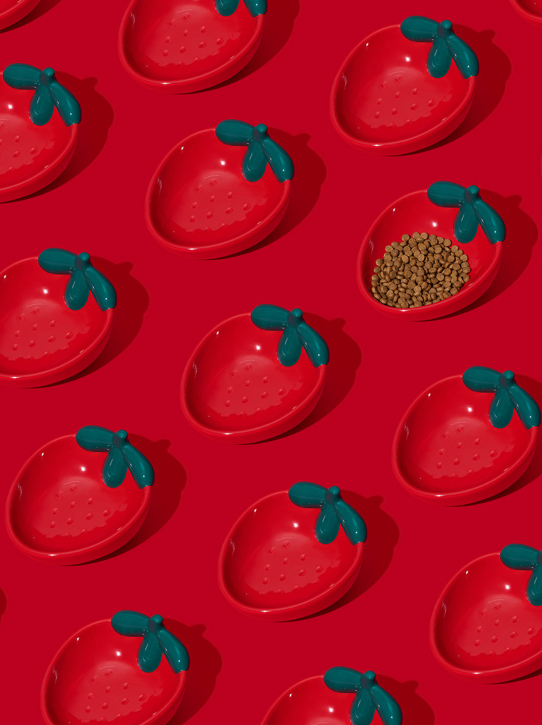 BERRY Ceramic Pet Bowl (3) — close-up detail