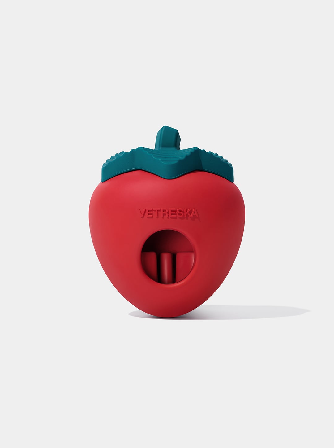 BERRY Pet Treat Dispensing Toy — in use