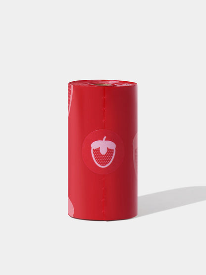BERRY Poop Bags & Dispenser Set — close-up detail