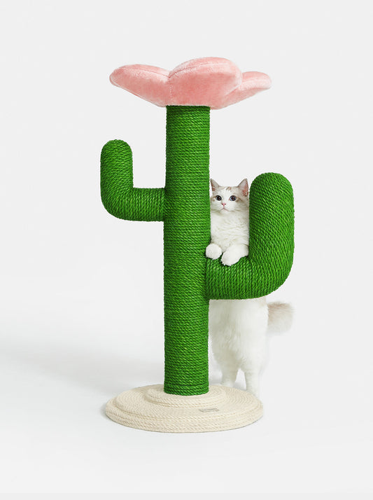 Blooming DUNE Cat Tree — styled in a home setting