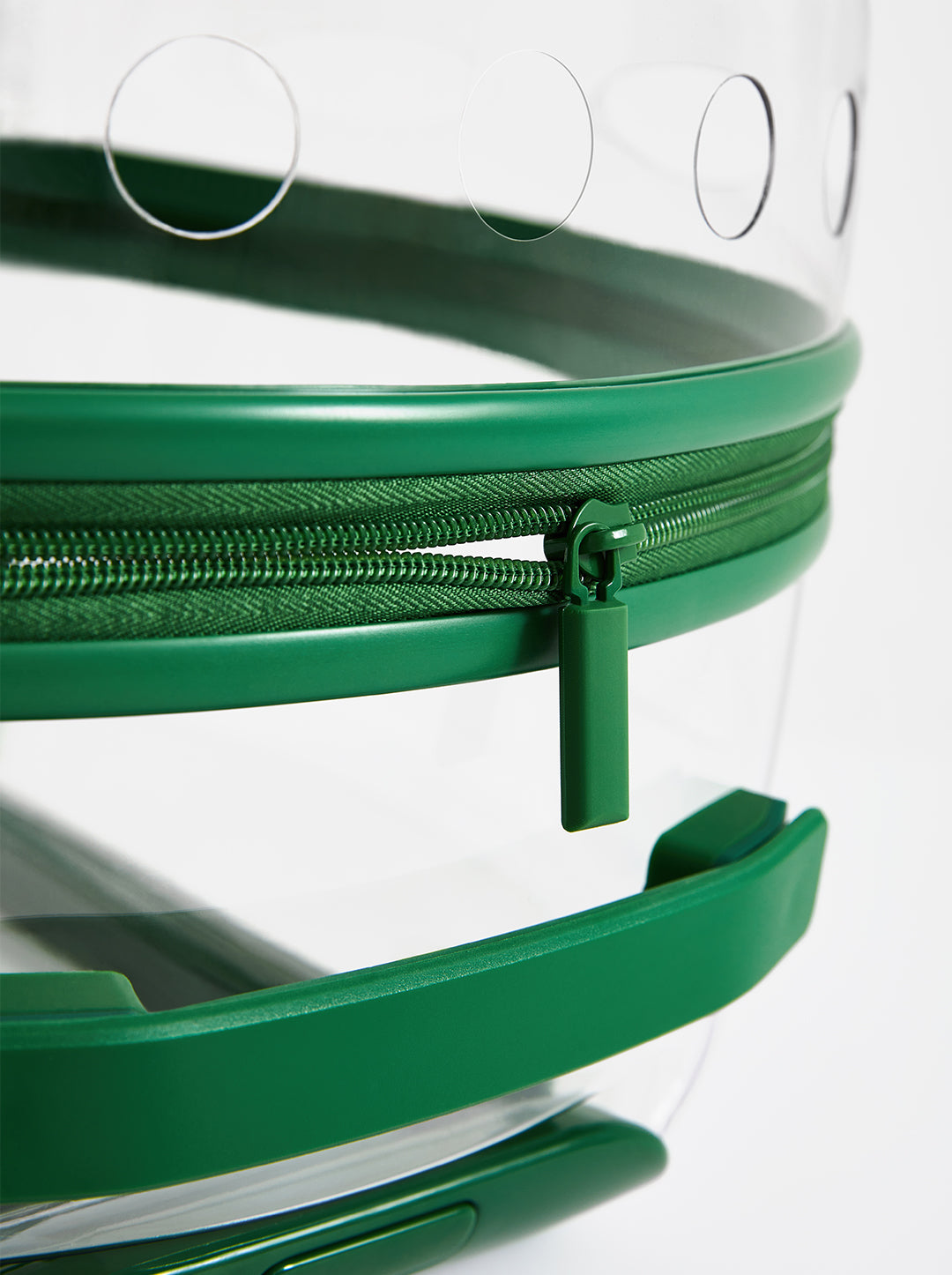 Bubble Pet Carrier — Green — alternative angle