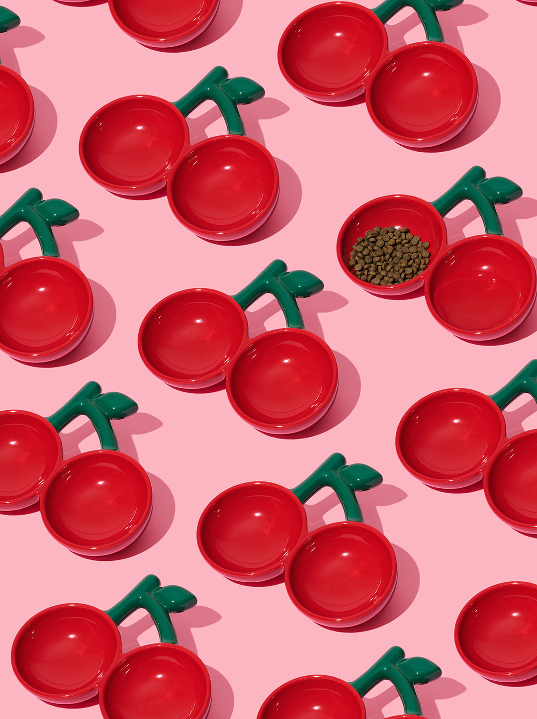 CERISE Ceramic Pet Bowl — Bowls — close-up detail