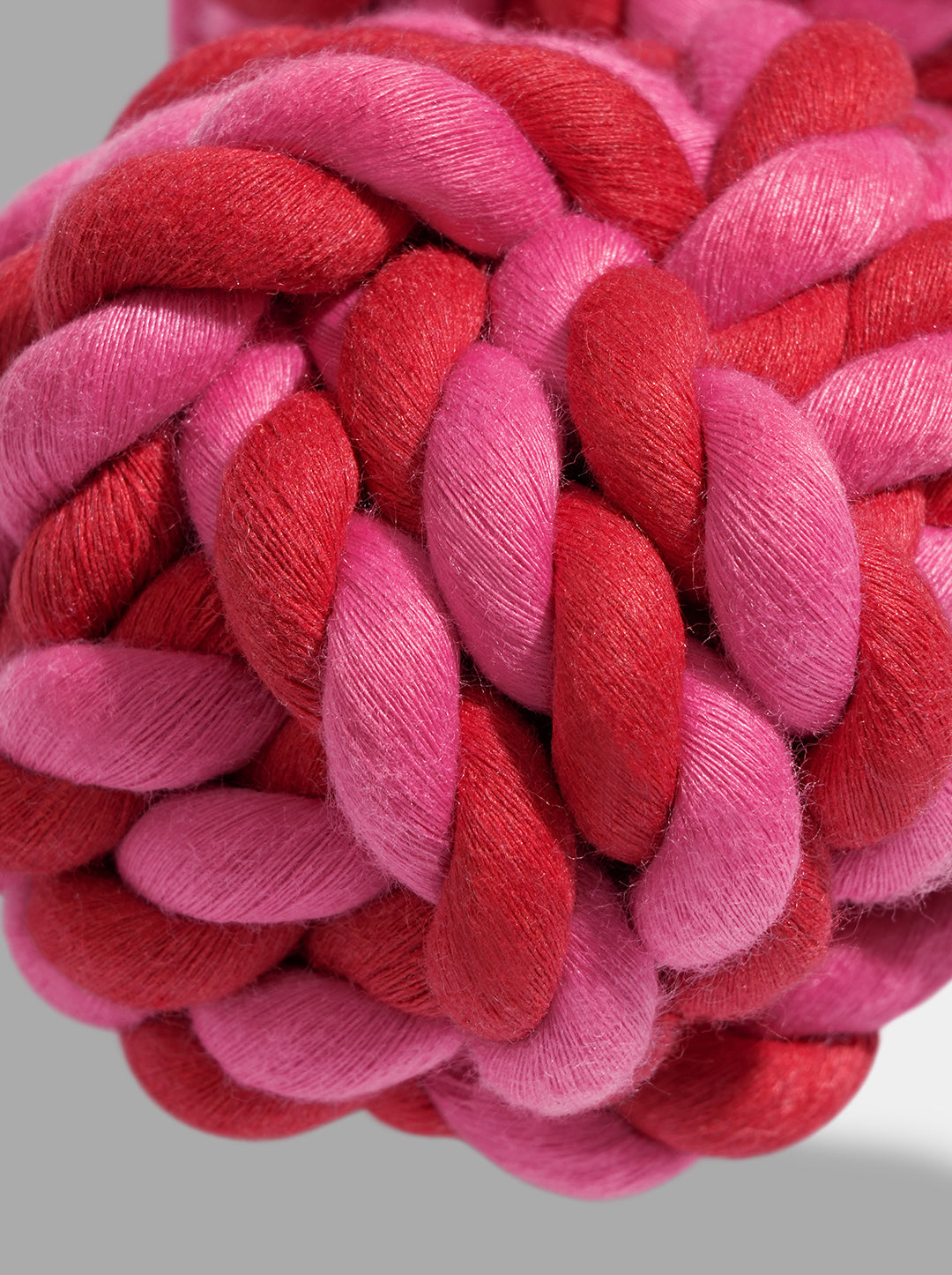 CERISE Knot Rope Toy — detail shot