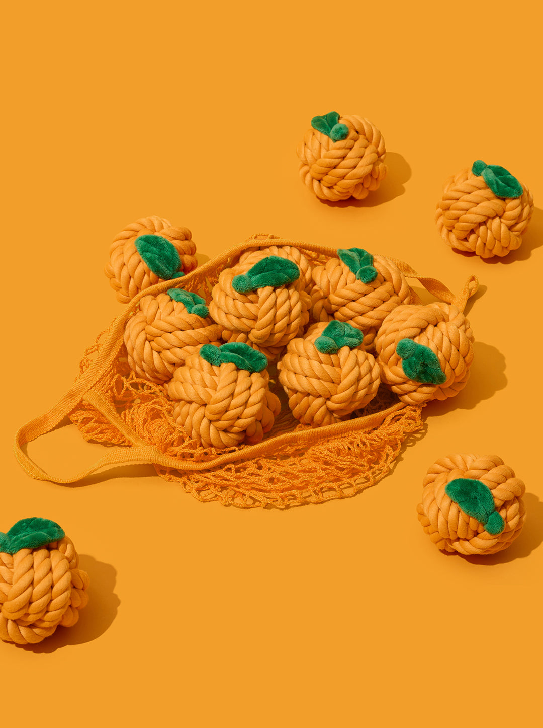 CITRUS Knot Rope Toy — close-up detail