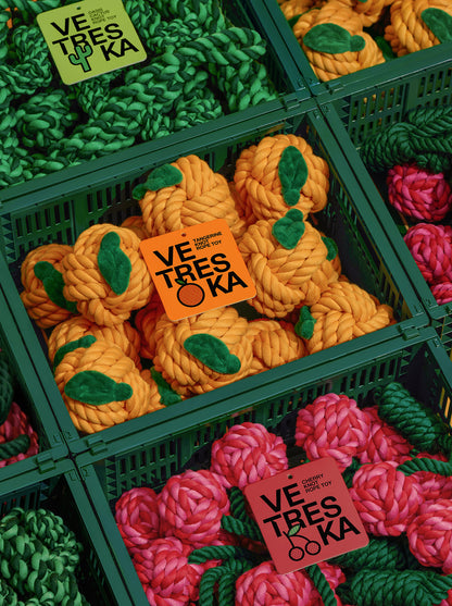 CITRUS Knot Rope Toy — packaging view
