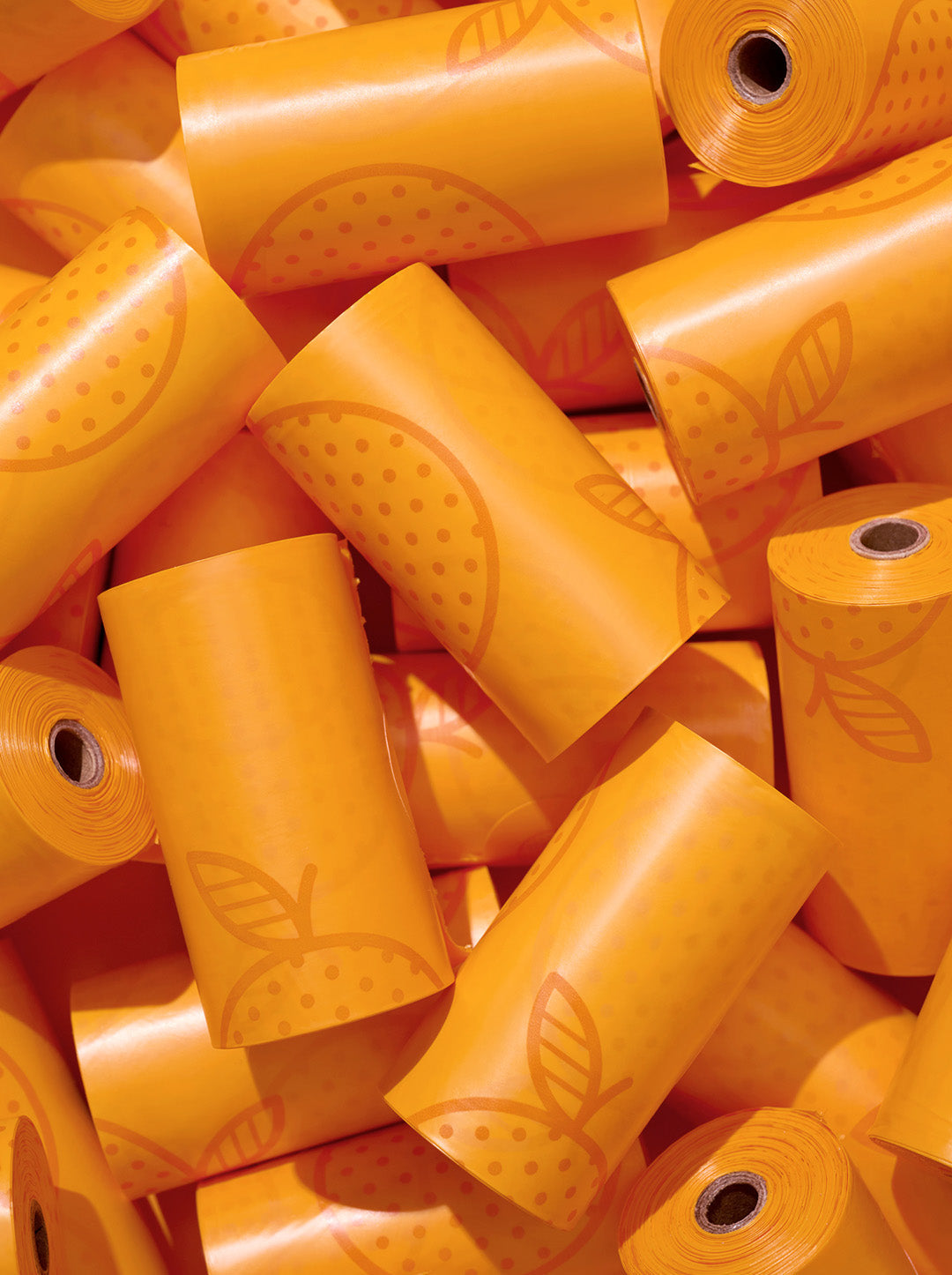 CITRUS Pet Poop Bags — in use