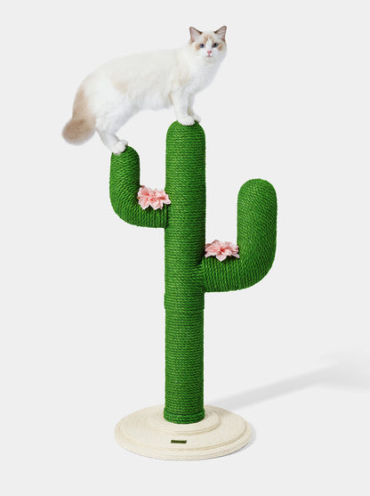 HAVEN DUNE Cat Tree 41” — styled in a home setting