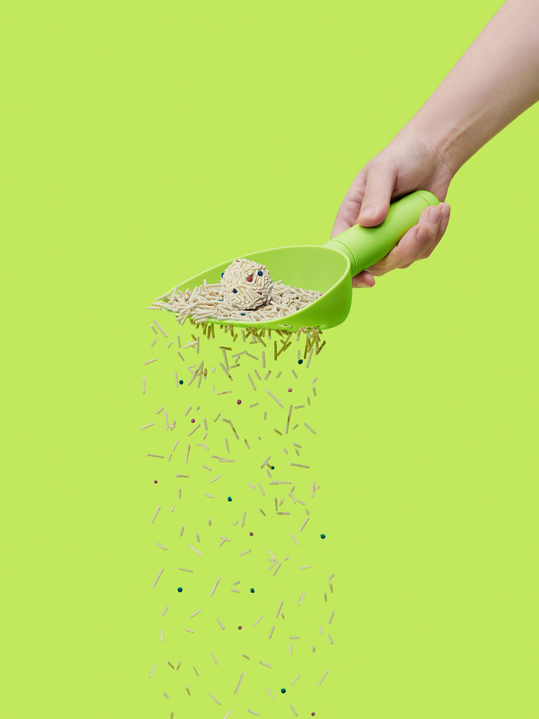 HAVEN DUNE Scented Tofu Cat Litter — in use