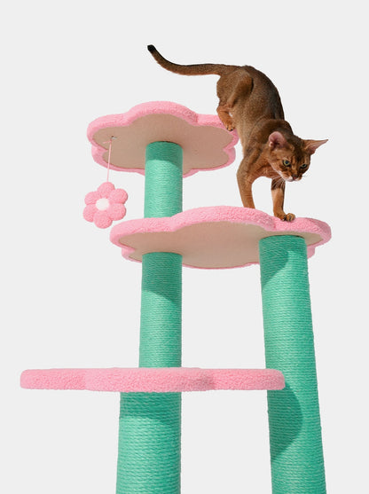 MEADOW Cat Climber - Four Platforms — detail shot