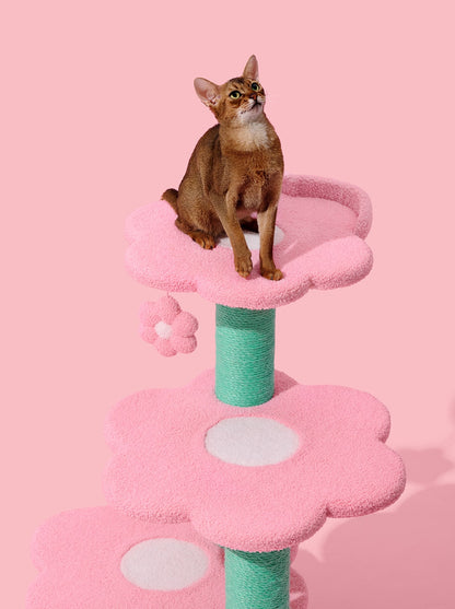 MEADOW Cat Climber - Four Platforms — close-up detail
