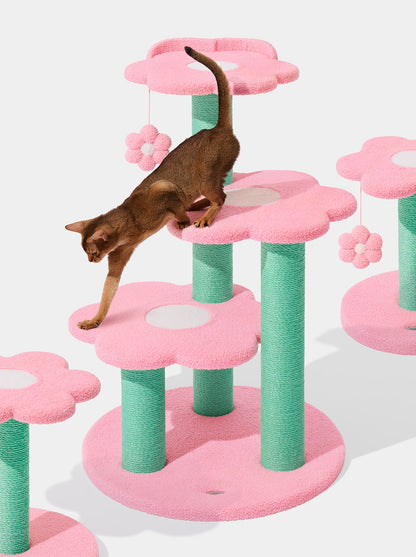 MEADOW Cat Climber - Four Platforms — alternative angle