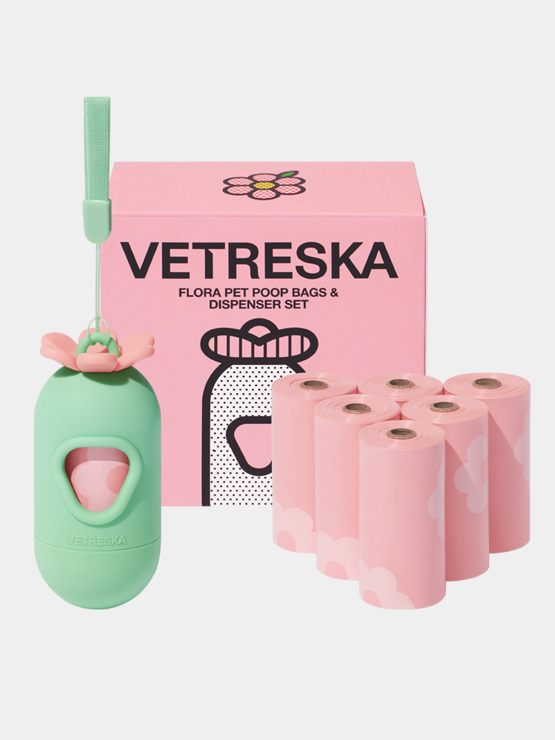 MEADOW Poop Bags & Dispenser Set — main product photo