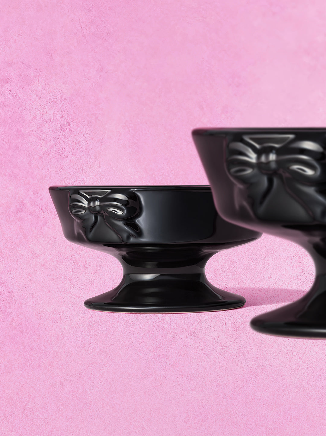 NOIR Ceramic Pet Bowl (2) — alternative angle