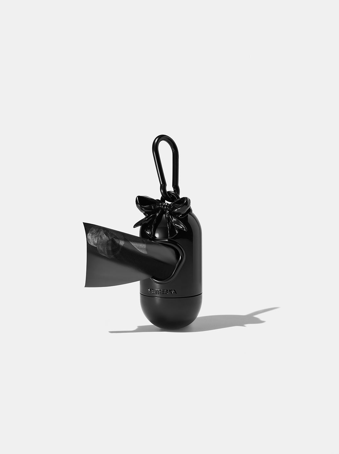 NOIR Pet Poop Bags & Dispenser Set — detail shot