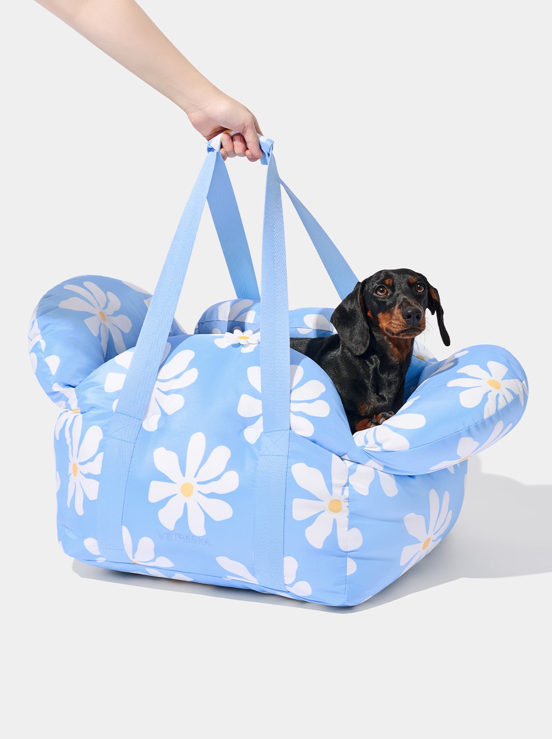 PETAL Car Seat Pet Carrier — close-up detail