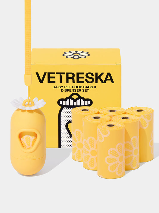 PETAL Poop Bags & Dispenser Set — main product photo
