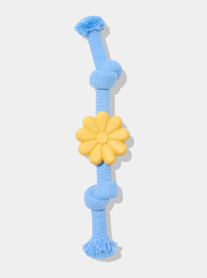Playful Charm Knot Rope Toy — PETAL — styled in a home setting