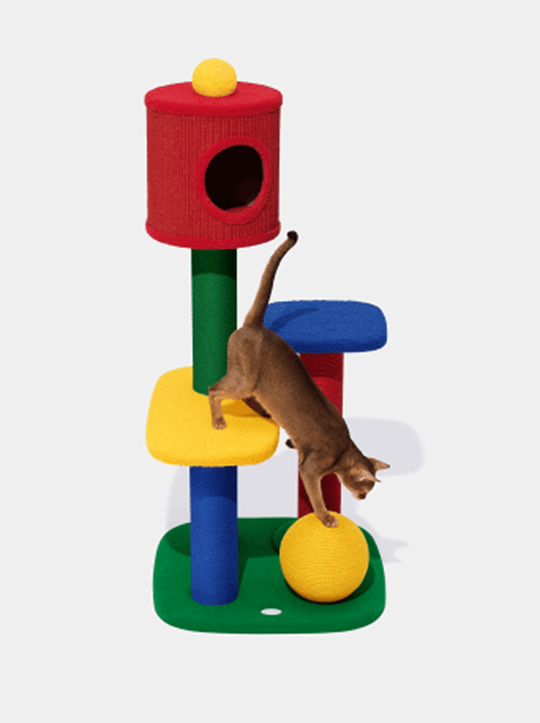 PRISM Cat Climber - Enclosed Top — close-up detail