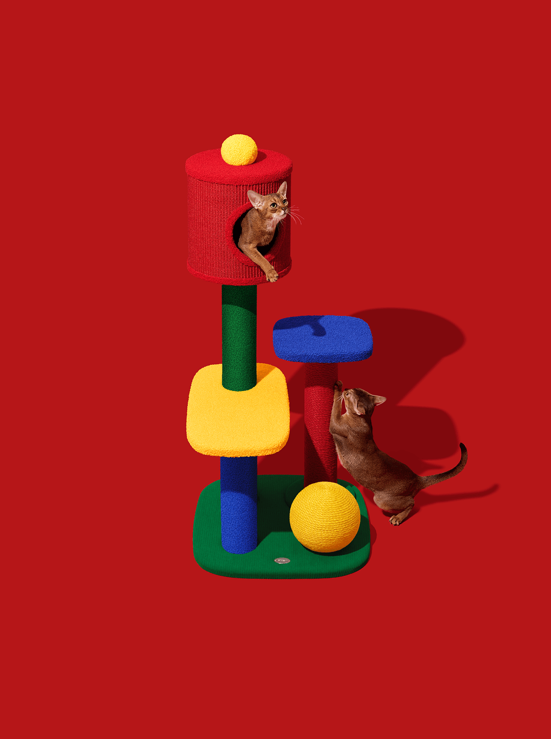PRISM Cat Climber - Enclosed Top — in use