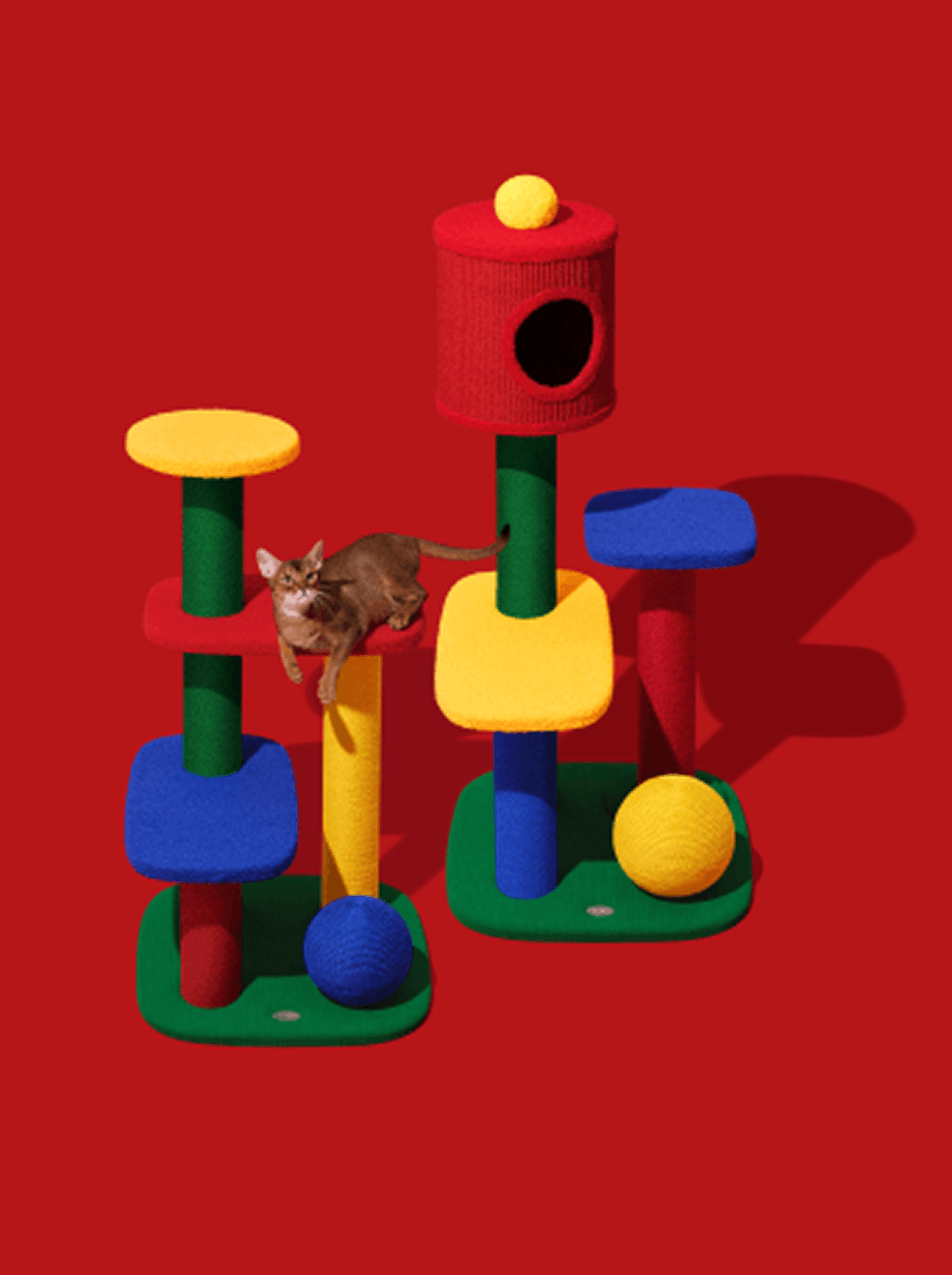 PRISM Cat Climber - Open Platform — close-up detail