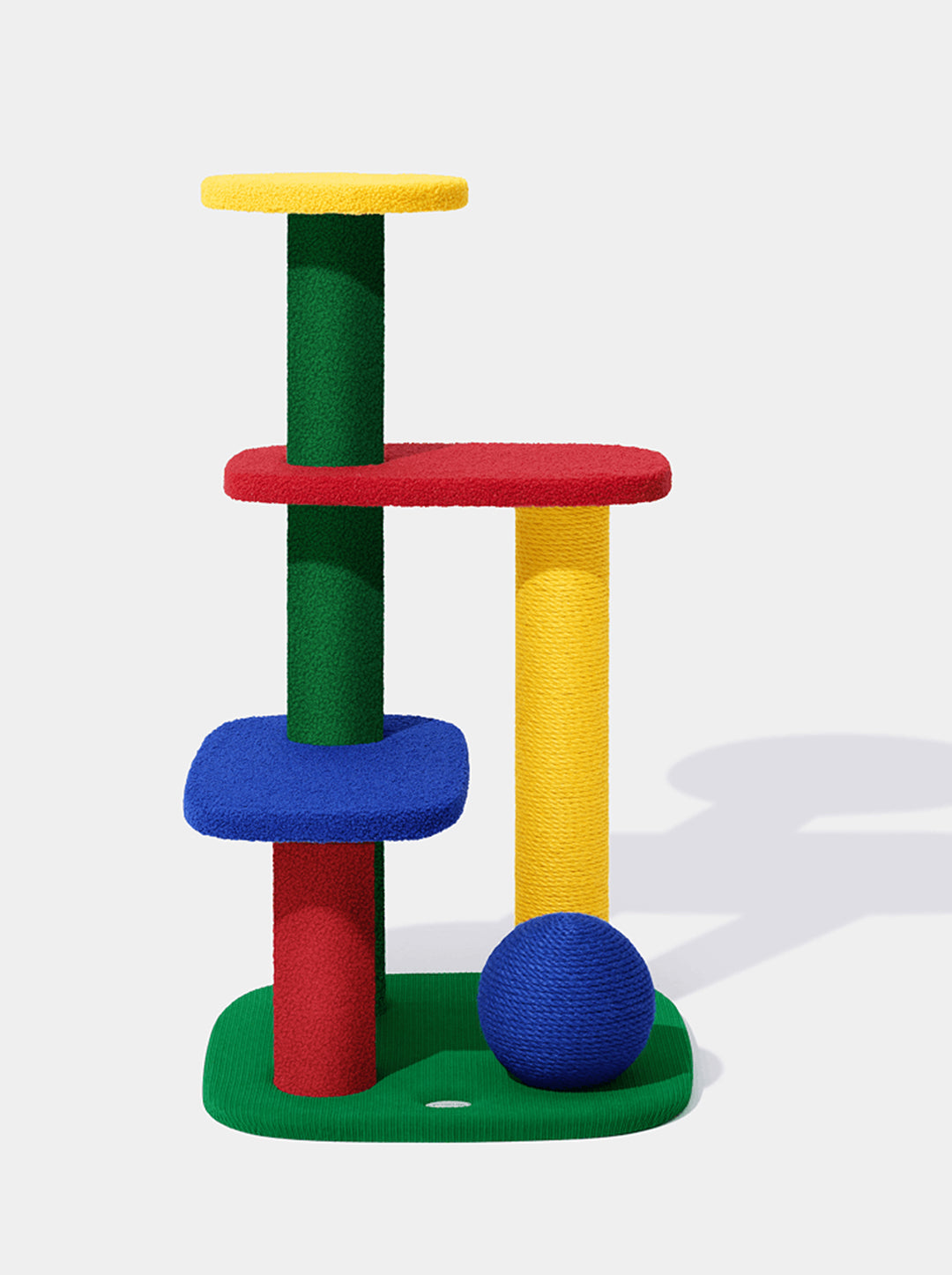 PRISM Cat Climber - Open Platform — styled in a home setting