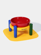 PRISM Ceramic Pet Bowl & Mat Set (2) — main product photo