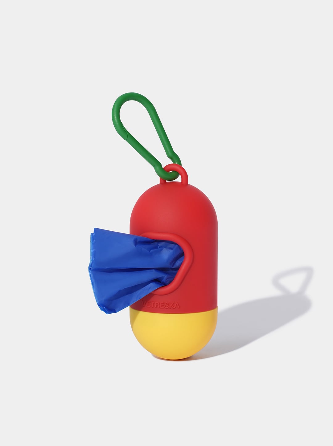 PRISM Poop Bags & Dispenser Set - Red — detail shot