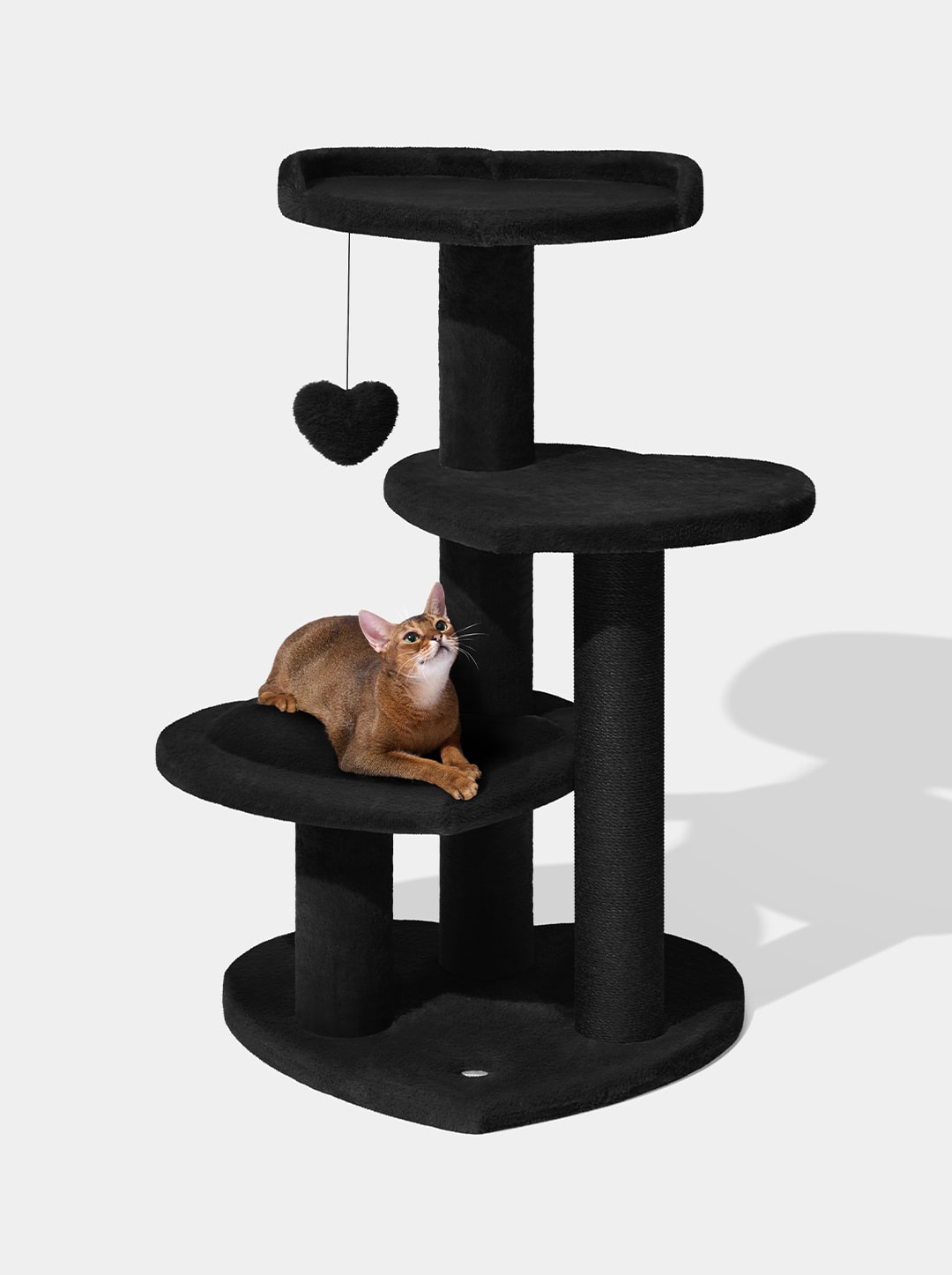 PURR NOIR Cat Climber - Four Platforms — main product photo
