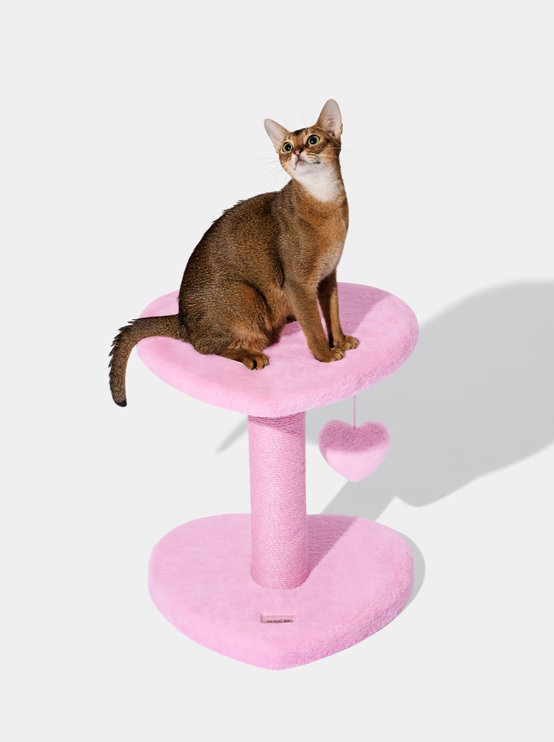 PURR ROSE Cat Climber - Two Platforms — main product photo