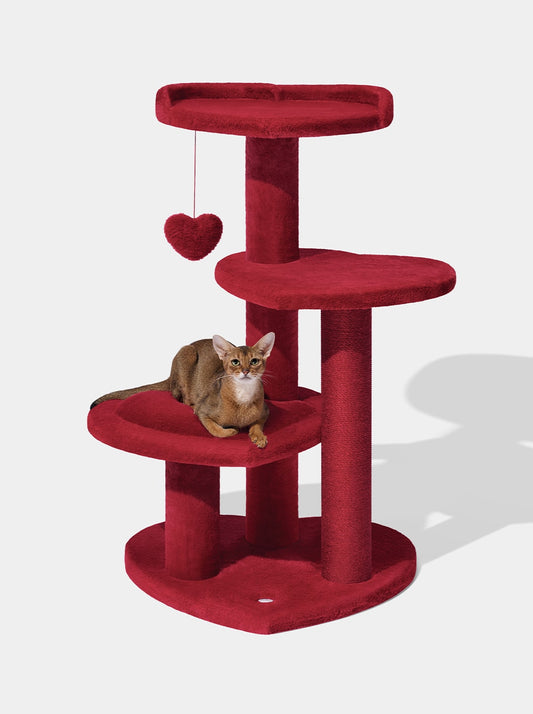 PURR ROUGE Cat Climber - Four Platforms — main product photo