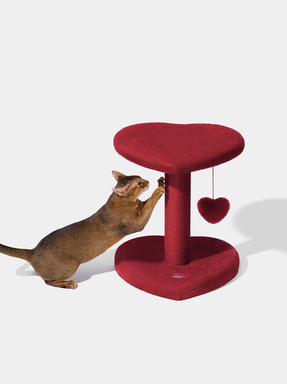 PURR ROUGE Cat Climber - Two Platforms — detail shot