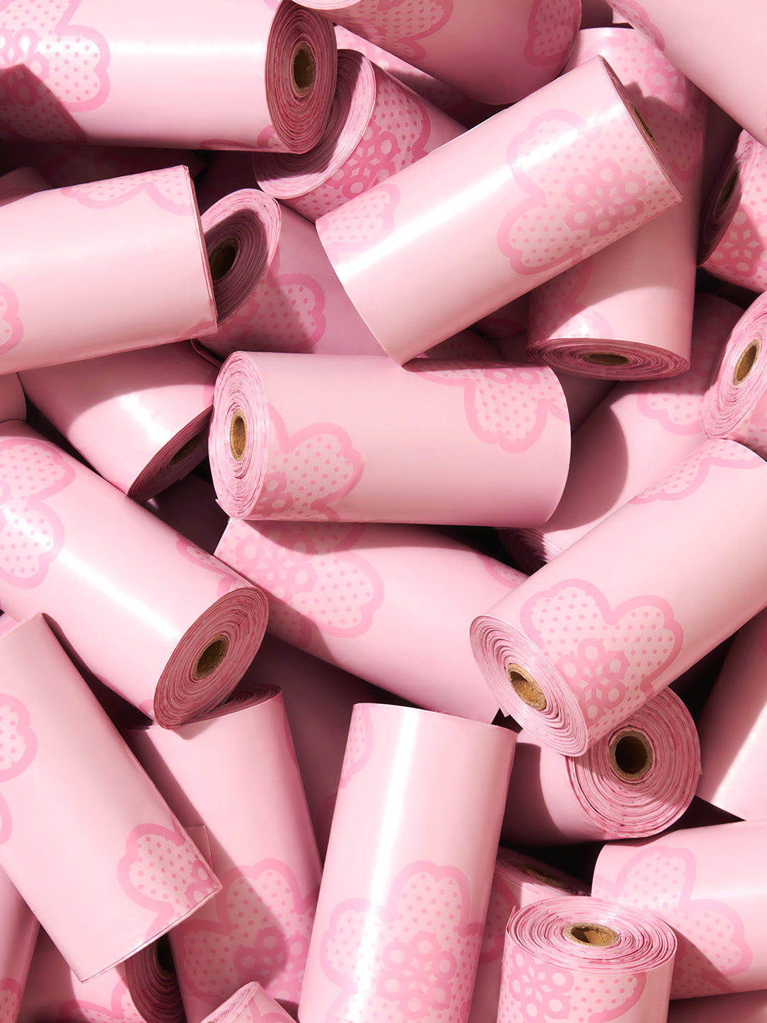 SAKURA Poop Bags — in use