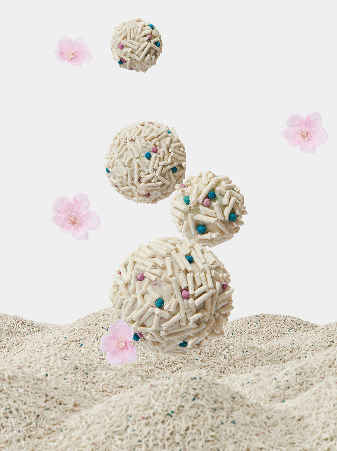 SAKURA Scented Tofu Cat Litter — close-up detail