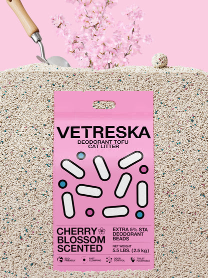 SAKURA Scented Tofu Cat Litter — alternative angle
