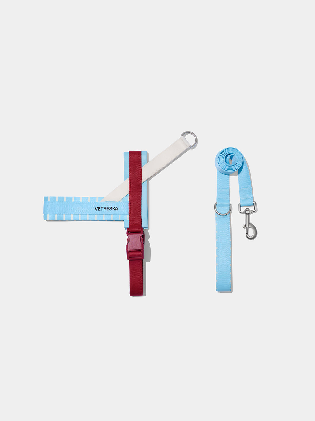 VELVET Pet Harness & Leash Set — alternative angle